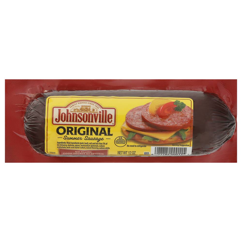 Johnsonville Original Summer Sausages (12 oz)