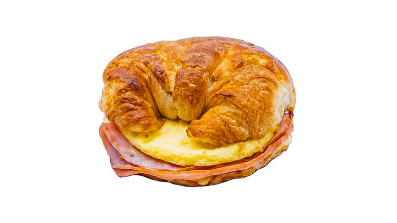 Croissant - Egg, Ham And Smoked Gouda