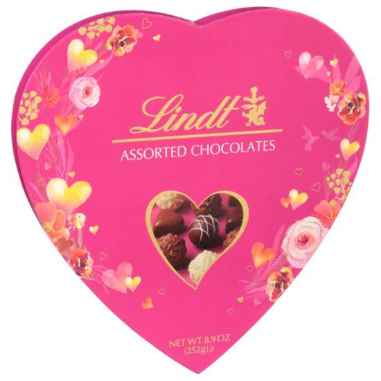 Order Lindt Valentine's Classic Romance Heart Chocolate Candy Truffles, 8.9 oz. food online from CVS store, Providence County on bringmethat.com