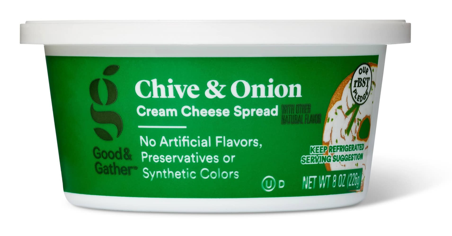 Good & Gather Chive and Onion Cream Cheese Spread (8 oz)