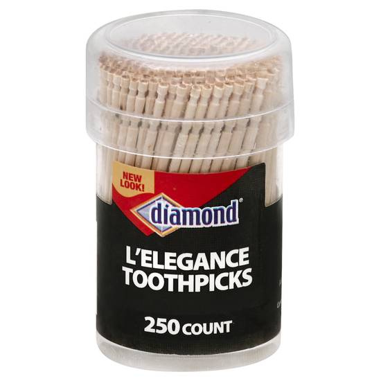 Diamond L'elegance Toothpicks (250 ct)