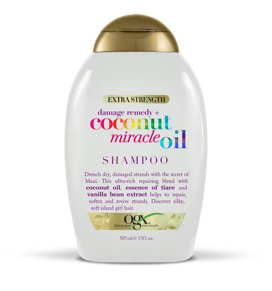 OGX Extra Strength Damage Remedy + Coconut Miracle Oil Shampoo (13 oz)