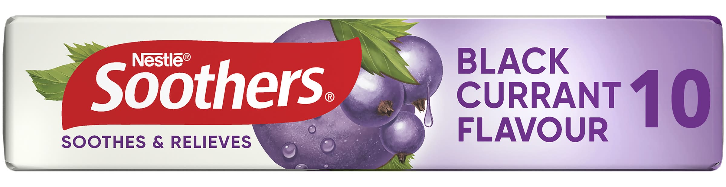 Nestlé Soothers Lozenges, Blackcurrant (10 pack)