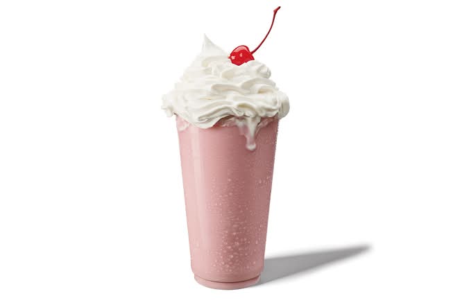 Large Strawberry Shake