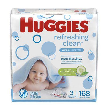 Huggies Refreshing Clean Baby Wipes