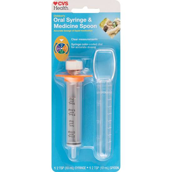 CVS Health Oral Syringe & Medicine Spoon