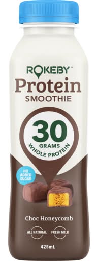 Rokeby Farms Protein Smoothie, Choc Honeycomb (425mL)