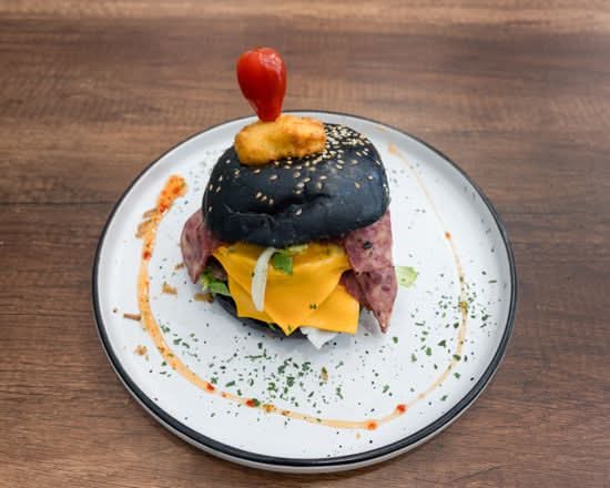 Black burger
