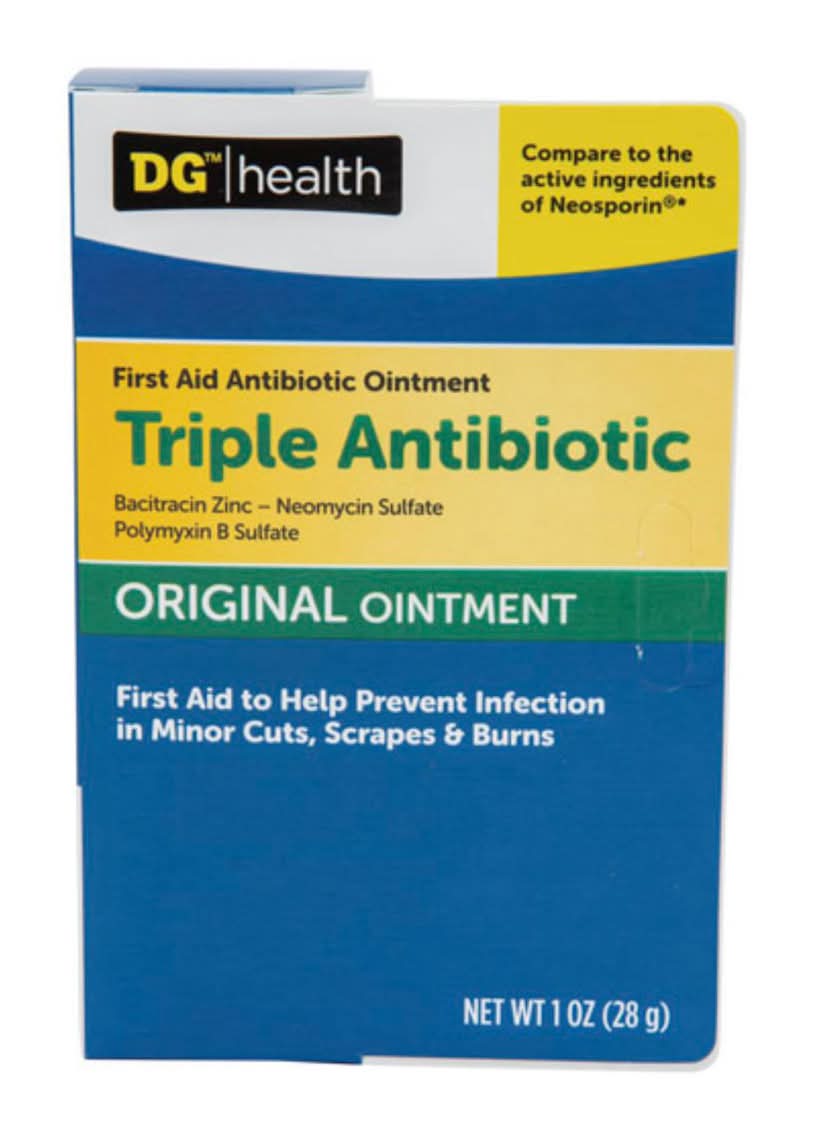 Dg Health Triple Antibiotic First Aid Ointment 1 Oz
