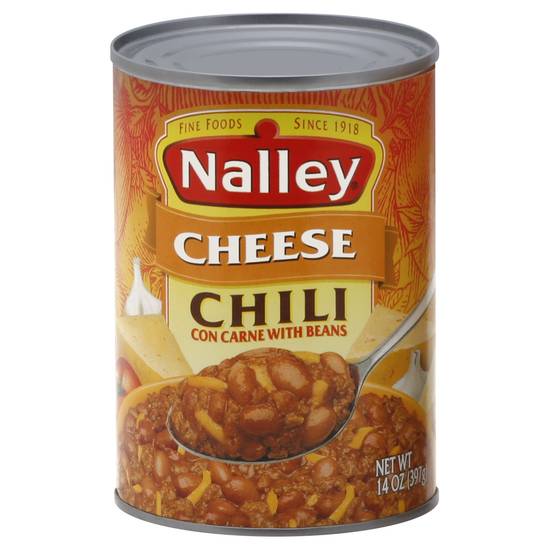 Nalley Cheese Chili Con Carne With Beans (14 oz)