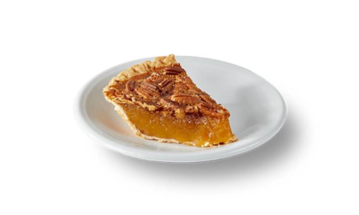 Southern Pecan Pie Slice