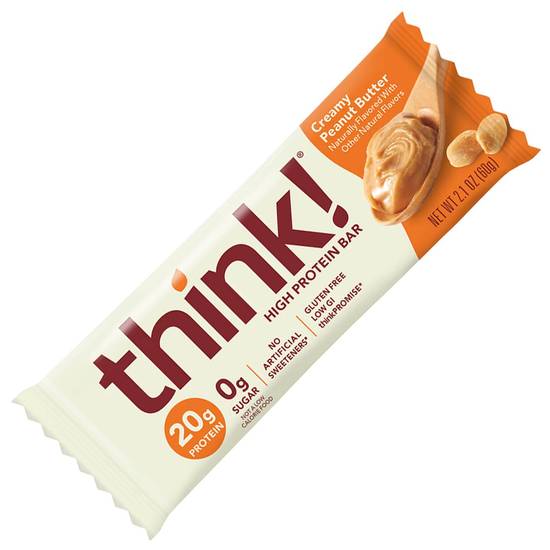 Think! Creamy PB High Protein Bar 2.1oz