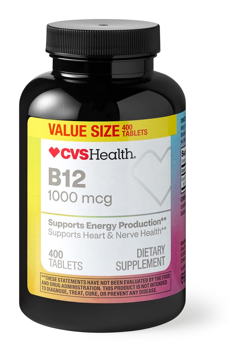 Cvs Vitamin B12 Tablets, 400 Ct