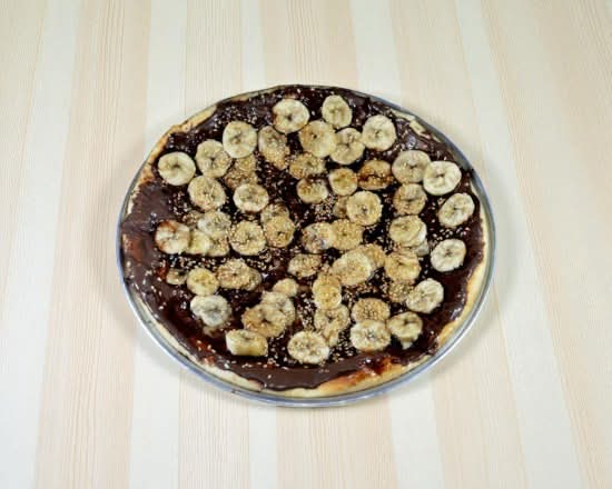 🍫 🍌 Pizza Nutella Banane