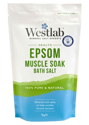 Westlab Mineral Wellbeing Bathing Epsom Salt (1kg)