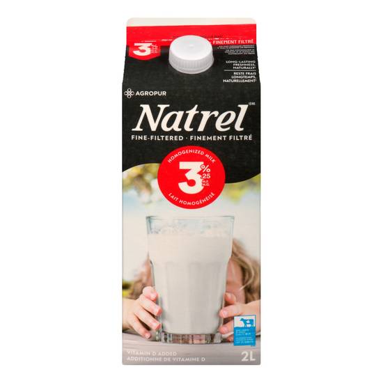 Natrel Fine-Filtered Homogenized Milk 3.25% (2 L)