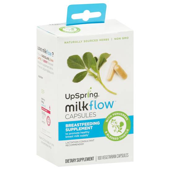 Upspring Milk Flow Breastfeeding Supplement (100 ct)