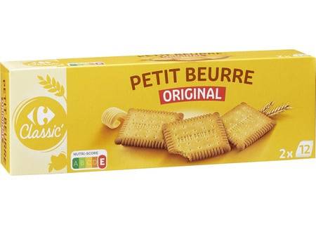 Biscuits Petit Beurre Original CARREFOUR CLASSIC' - la boite de 200g