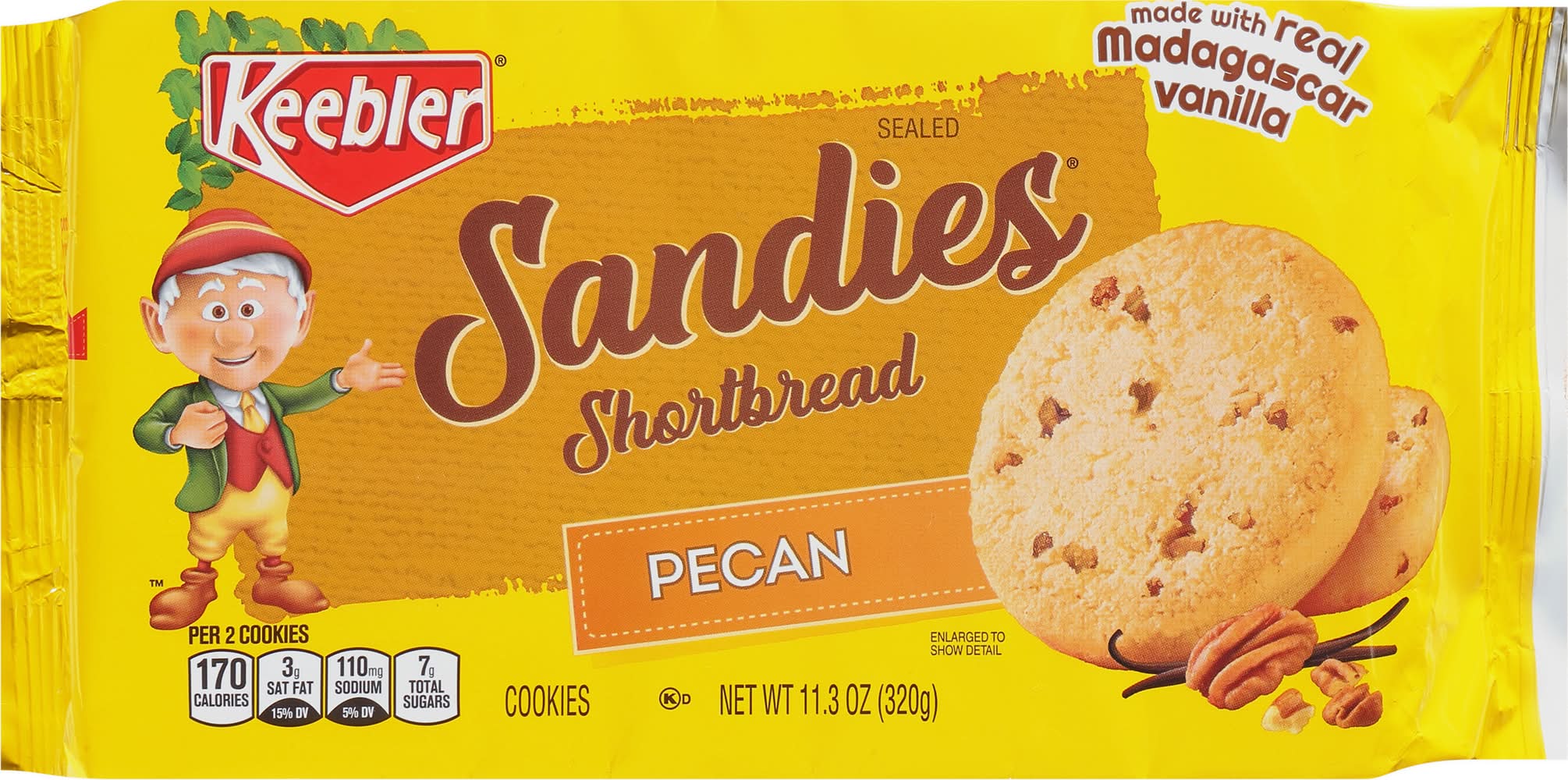 Keebler Pecan Shortbread (11.3 oz)