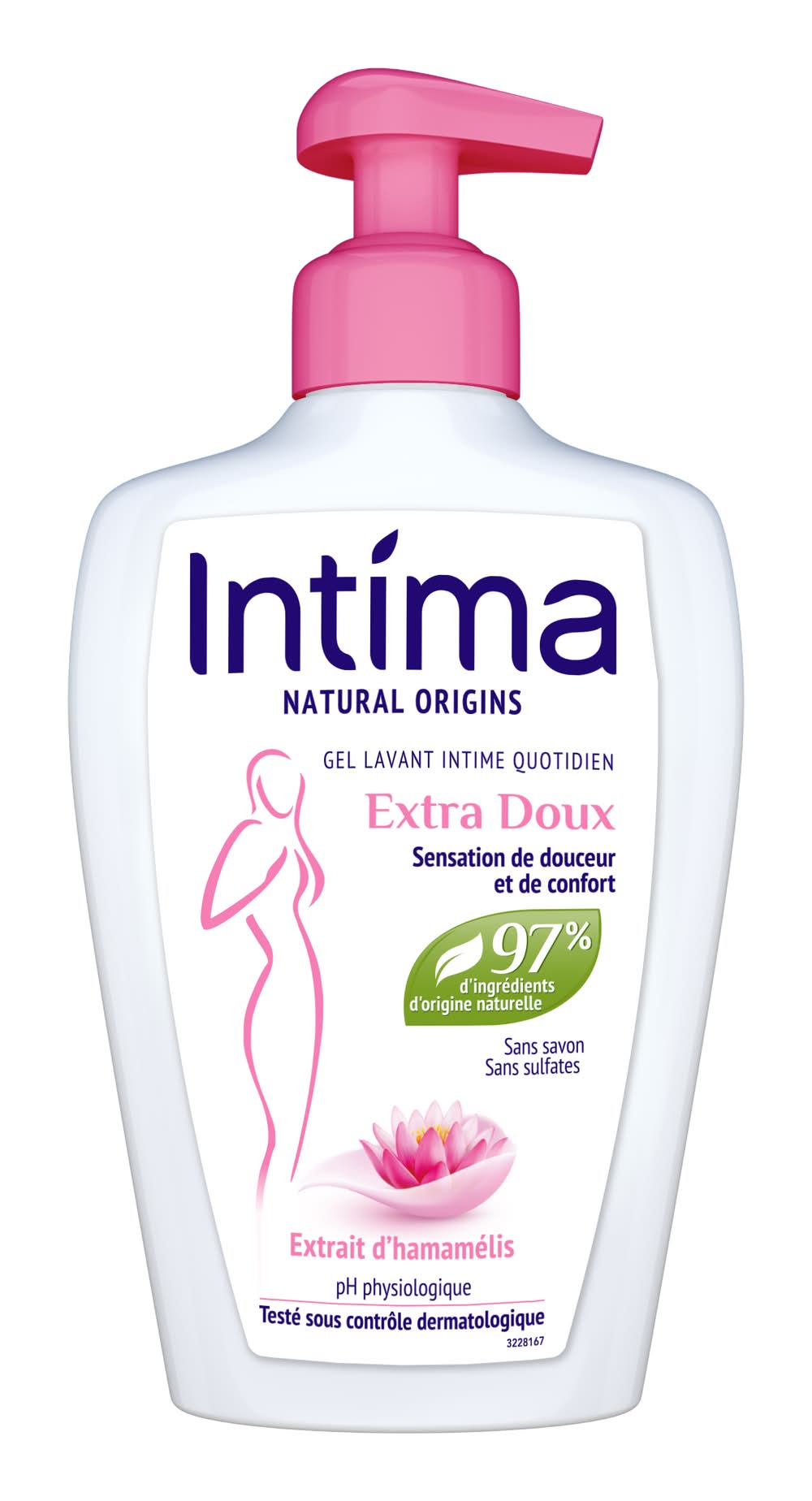 Intima - Gel intime lavant extra doux extrait d'hamamélis, female (200ml)