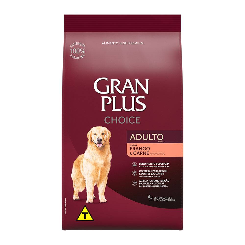 Affinity · Ração para cães adultos sabor frango e carne granplus (15 kg)