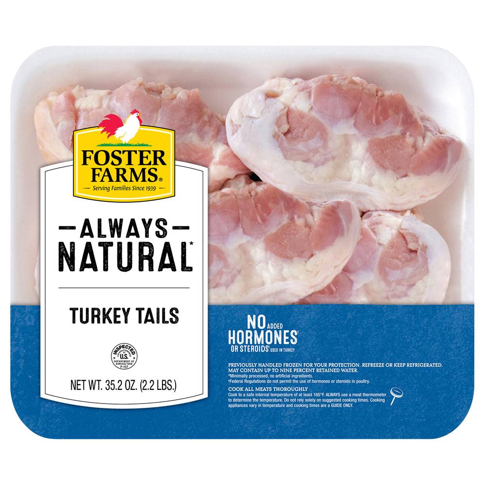 Foster Farms All Natural Turkey Tails Rtc (2.18 lbs)