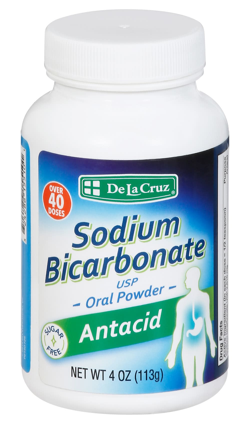 De La Cruz Sodium Bicarbonate Usp Oral Powder (4 oz)