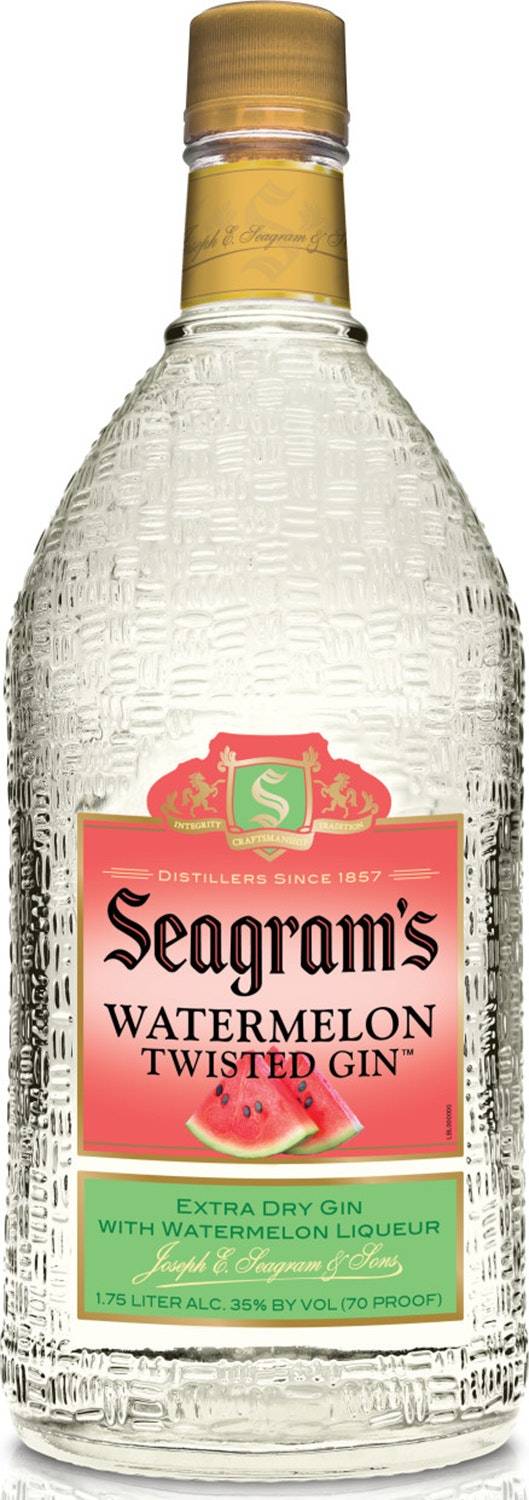 Seagram's Escapes Watermelon Twisted Flavored Gin (1.75 L)