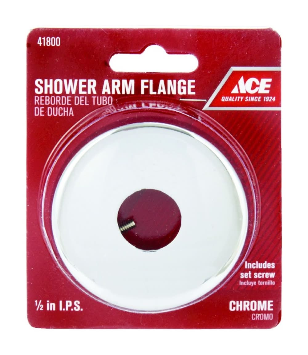 ACE Chrome Chrome Shower Arm Flange