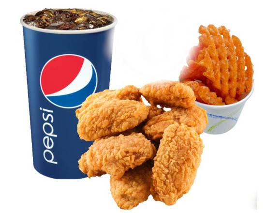 Crispy Hot Wings Combo 辣翅套餐