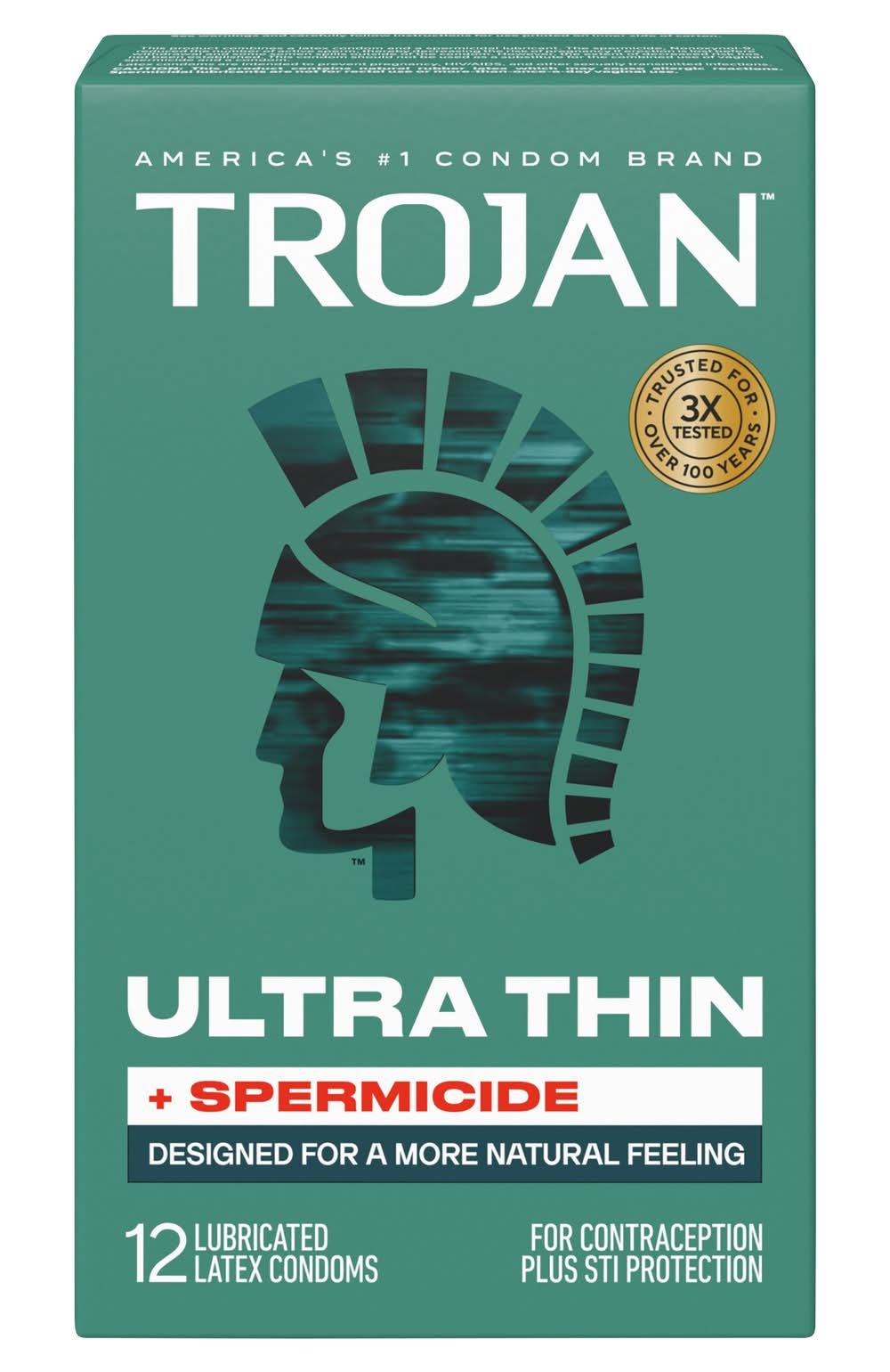 Trojan Ultra Thin Lubricated Latex Condoms Delivery Near Me | Order Online 
