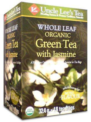 Uncle Lee''S Organic Jasmine Green Tea