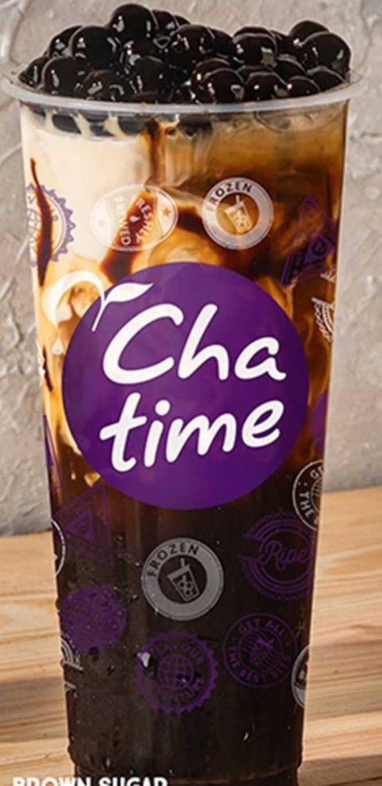 Chocolat latte avec tapioca