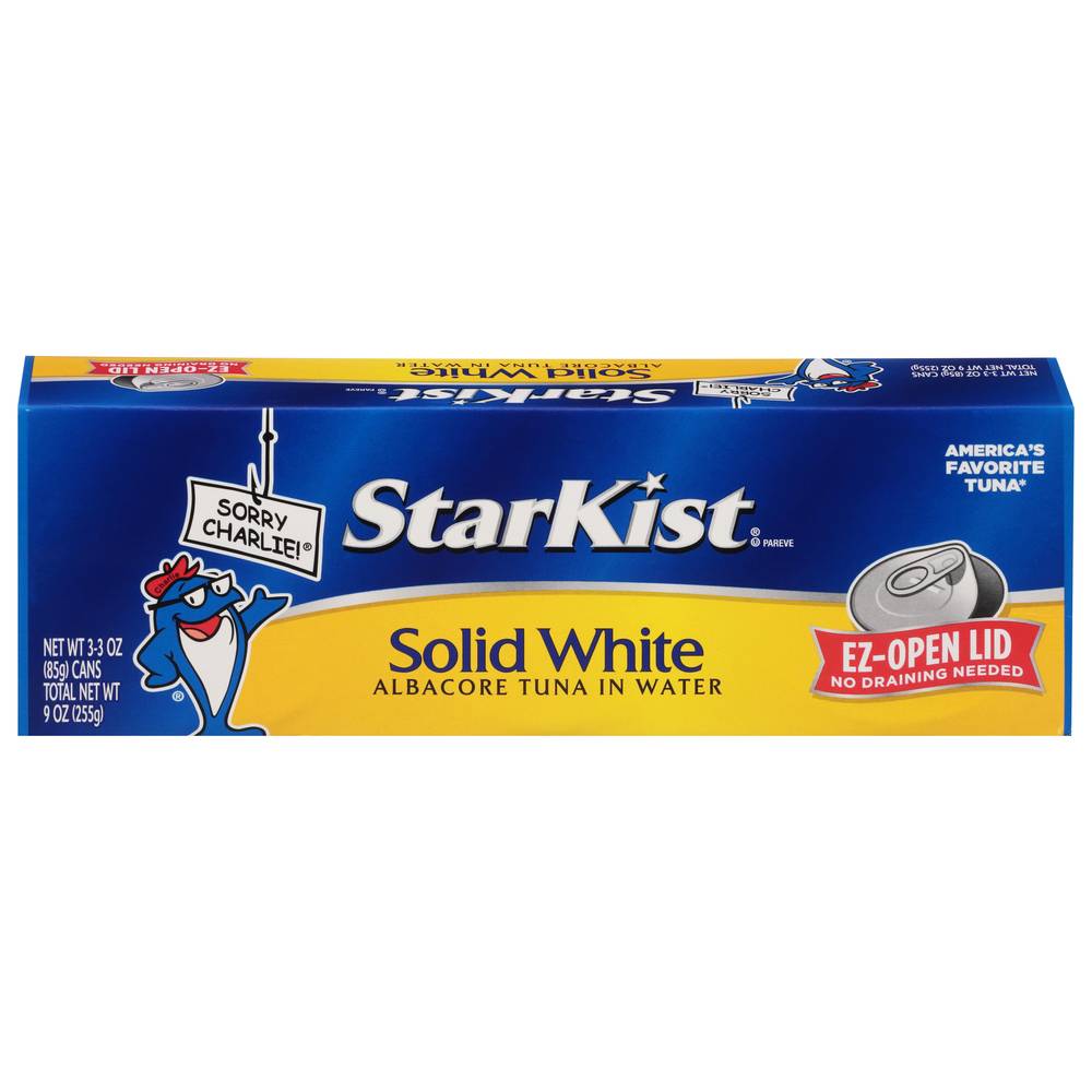 StarKist Solid White Albacore Tuna in Water (3 ct) (9 oz)