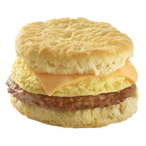 Sausage Egg and Cheese Biscuit