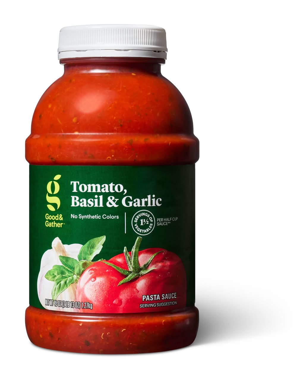 Good & Gather Tomato, Basil & Garlic Pasta Sauce (45 oz)