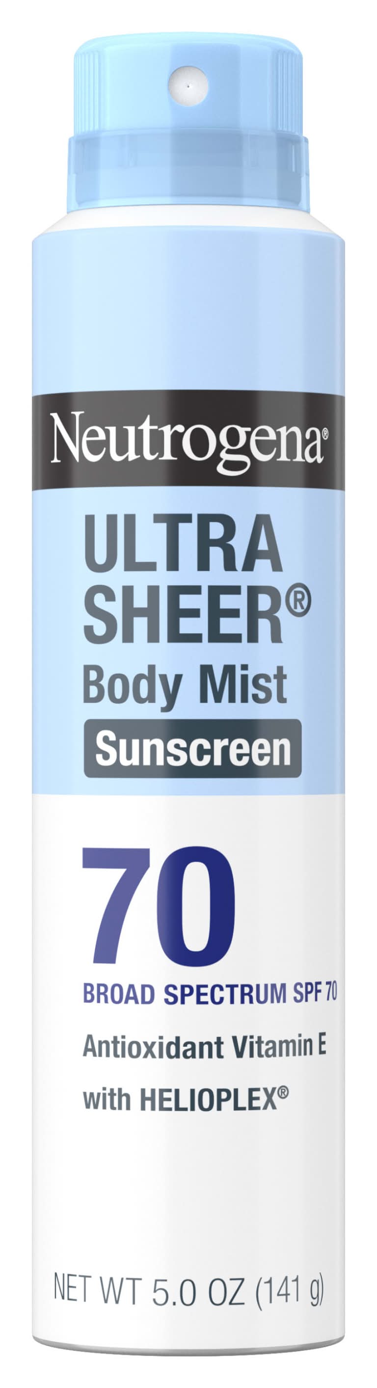 Neutrogena Ultra Sheer Broad Spectrum Body Mist Sunscreen Spf 70 (5 oz)