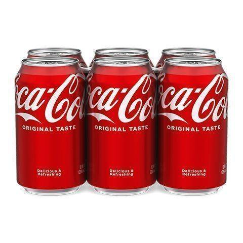 Coke 12oz Can 6Pack