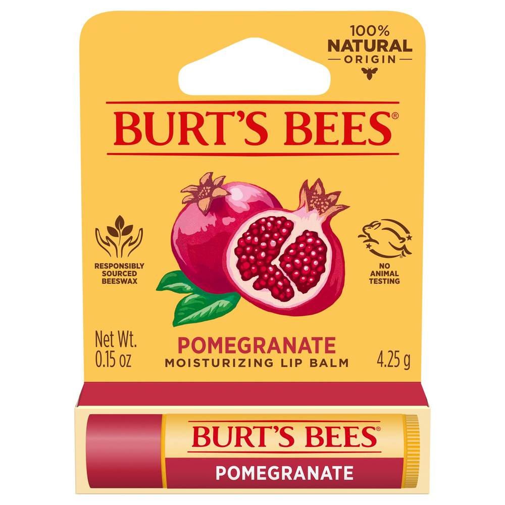 Burt's Bees Pomegranate Lip Balm (0.2 oz)