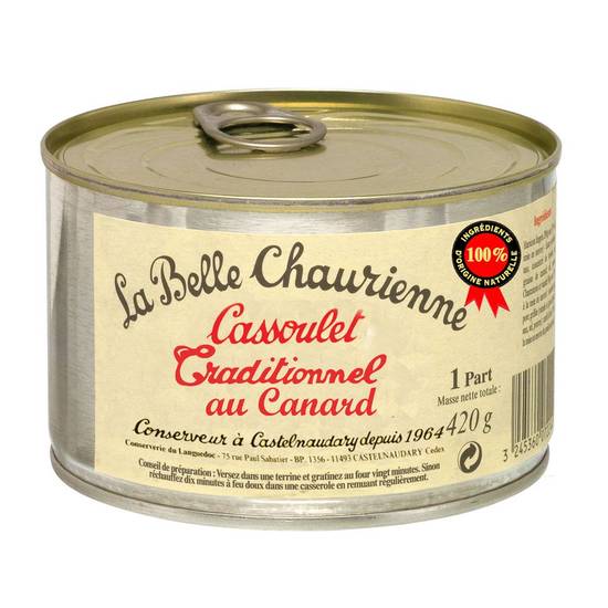 Cassoulet au canard La Belle Chaurienne 420g