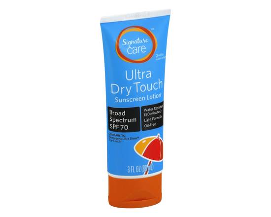 Signature Care · Sunscreen Ultra Dry Touch Spf 70 (3 oz)