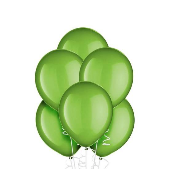 Uninflated 20ct, 9in, Kiwi Green Balloons