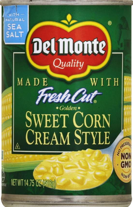 Del Monte Fresh Cut Golden Sweet Corn Cream Style