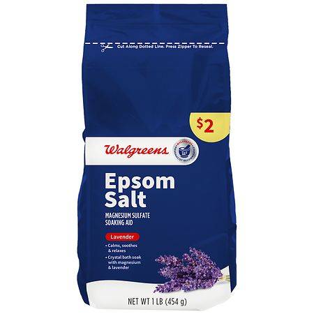 Walgreens Epsom Salt Lavender - 1.0 LB