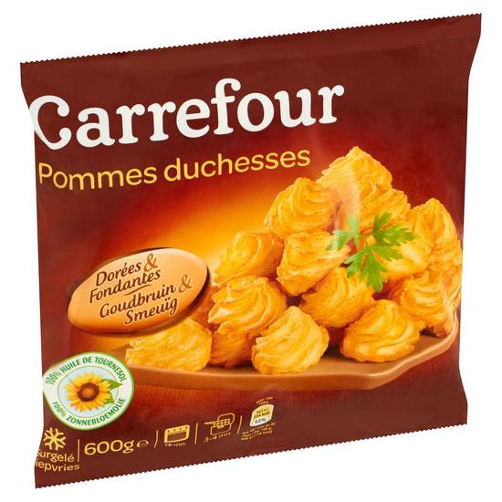 Carrefour Pommes Duchesses Dorées & Fondantes 600 g