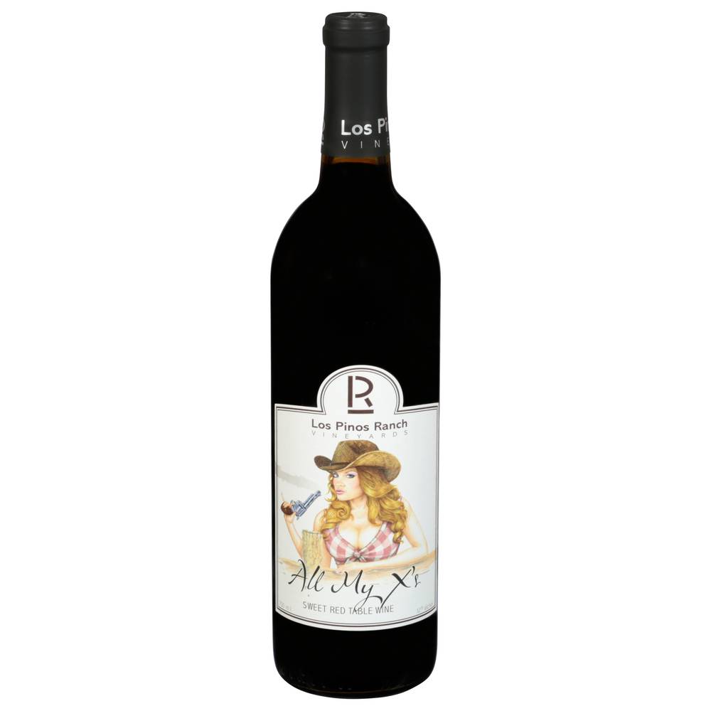 Los Pinos Ranch Vineyards All My X's Sweet Red Table Wine (750ml bottle)