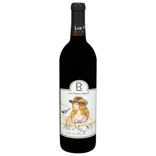 Los Pinos Ranch Vineyards All My X's Sweet Red Table Wine (750ml bottle)