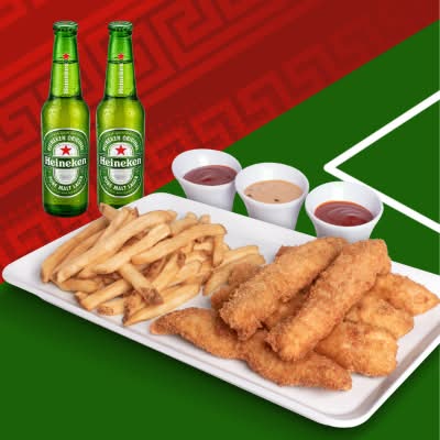 Combo Clásico Tenders Heineken