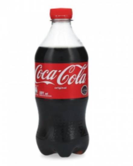 Coca cola regular pet 591cc