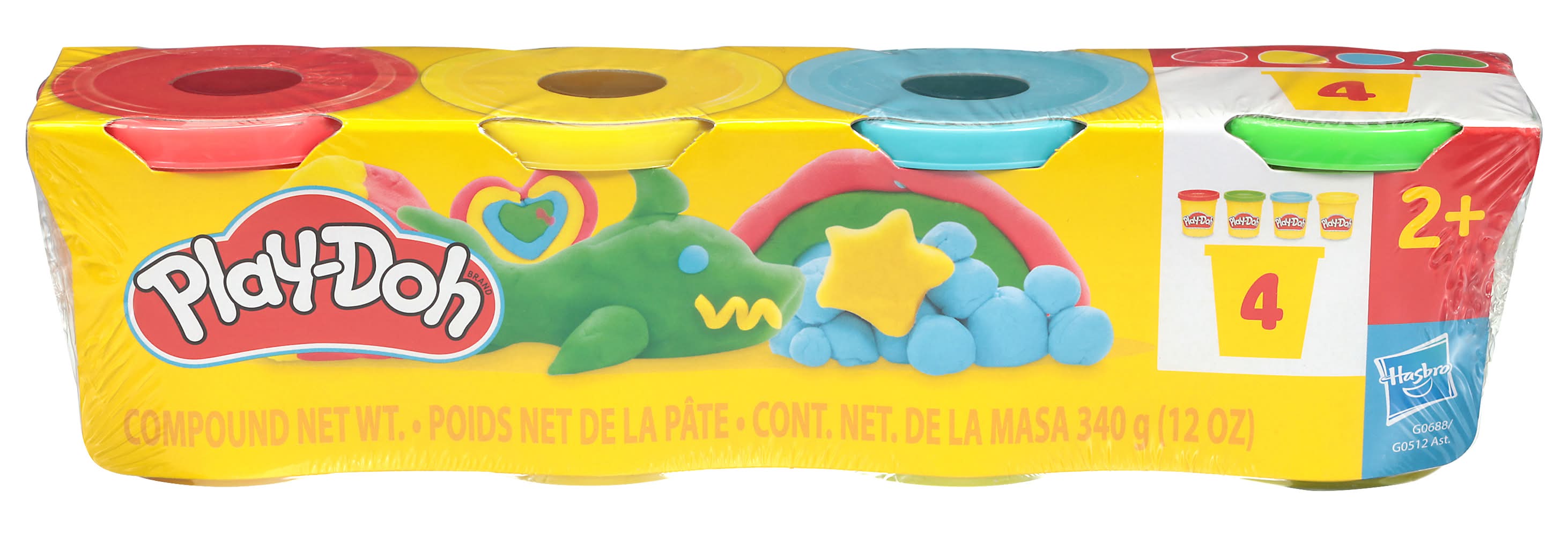 Play-Doh Classic Easter Basket Stuffers 2+ Years (4 ct)